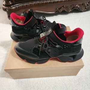 Christian Louboutin Red Runner Flat Men's Shoes